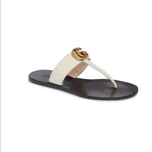 Gucci Marmont T-strap Sandals